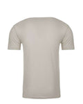 Next Level 6440 Men's Sueded V-Neck T-Shirt - Sand - back