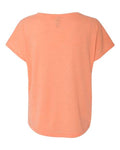 Next Level 6760 Women’s Triblend Dolman T-Shirt - Vintage Light Orange - back