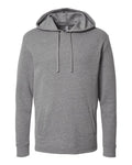 Next Level 9300 Unisex Malibu Welt Pocket Hoodie Sweatshirt - Heather Grey - front