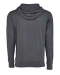 Next Level 9301 Unisex Laguna Hoodie Sweatshirt - Heavy Metal/ Heavy Metal - back