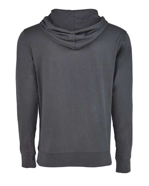 Next Level 9301 Unisex Laguna Hoodie Sweatshirt - Heavy Metal/ Heavy Metal - back