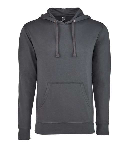 Next Level 9301 Unisex Laguna Hoodie Sweatshirt - Heavy Metal/ Heavy Metal - front