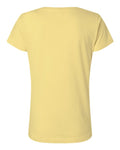 LAT 3516 Women's Fine Jersey Tee - Butter - back