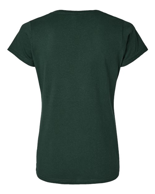 LAT 3516 Women's Fine Jersey Tee - Forest - back