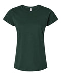 LAT 3516 Women's Fine Jersey Tee - Forest - front