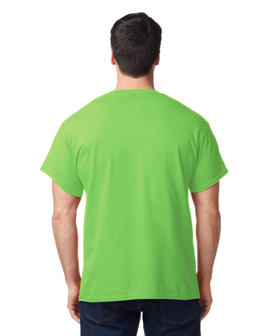 Gildan G500 Heavy Cotton T-Shirt - Lime - model back