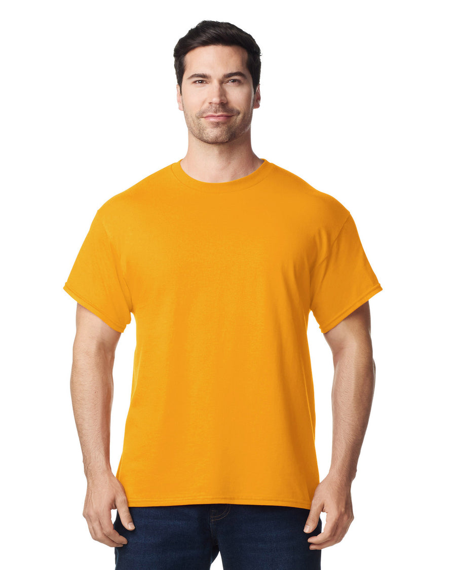 Gildan G500 Heavy Cotton T-Shirt - Gold - model front