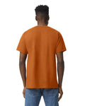 Gildan G500 Heavy Cotton T-Shirt - Texas Orange - model back