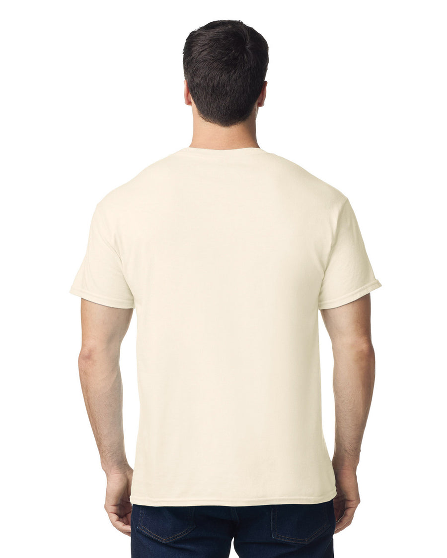 Gildan G500 Heavy Cotton T-Shirt - Natural - model back