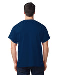 Gildan G500 Heavy Cotton T-Shirt - Navy - model back