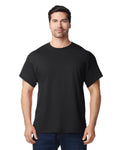 Gildan G500 Heavy Cotton T-Shirt - Black - model front