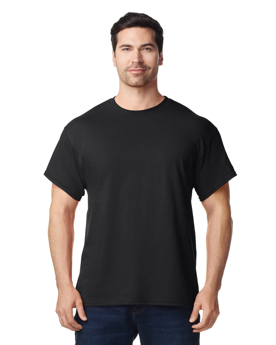 Gildan G500 Heavy Cotton T-Shirt - Black - model front