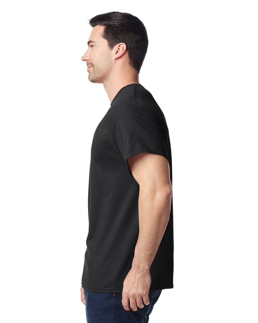 Gildan G500 Heavy Cotton T-Shirt - Black - model back