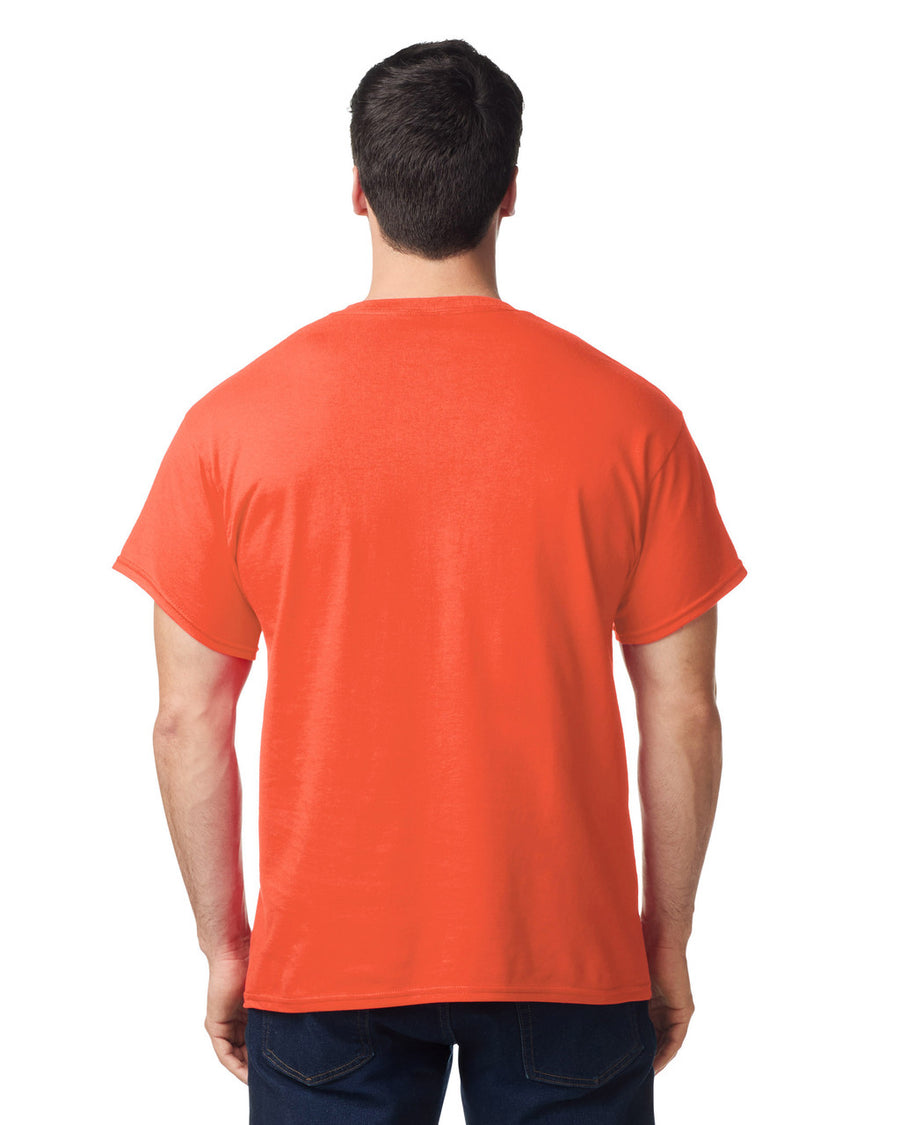 Gildan G500 Heavy Cotton T-Shirt - Orange - model back