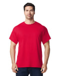 Gildan G500 Heavy Cotton T-Shirt - Red - model front