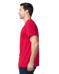Gildan G500 Heavy Cotton T-Shirt - Red - model side