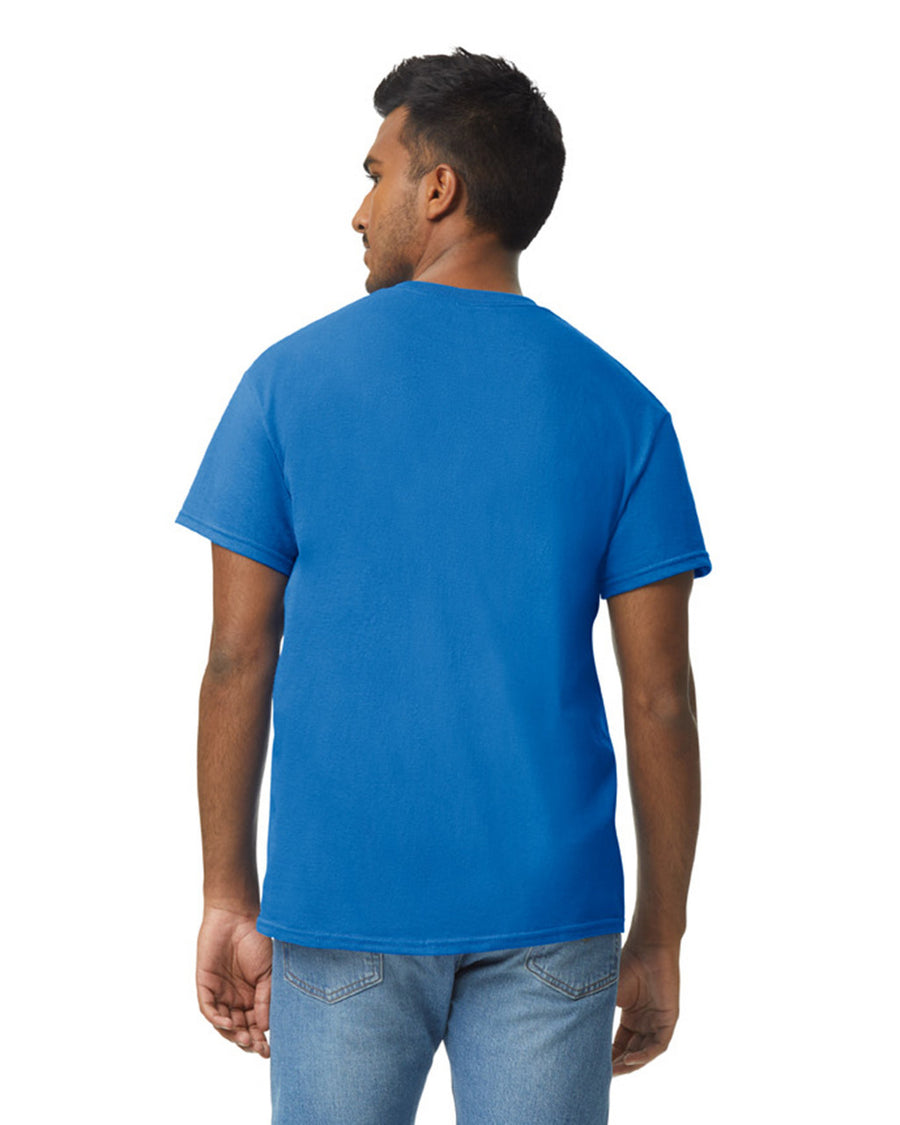 Gildan G500 Heavy Cotton T-Shirt - Royal - model back