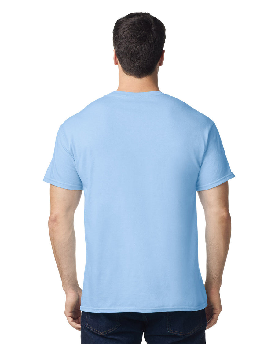 Gildan G500 Heavy Cotton T-Shirt - Light Blue - model back