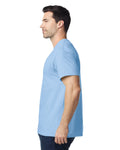 Gildan G500 Heavy Cotton T-Shirt - Light Blue - model side