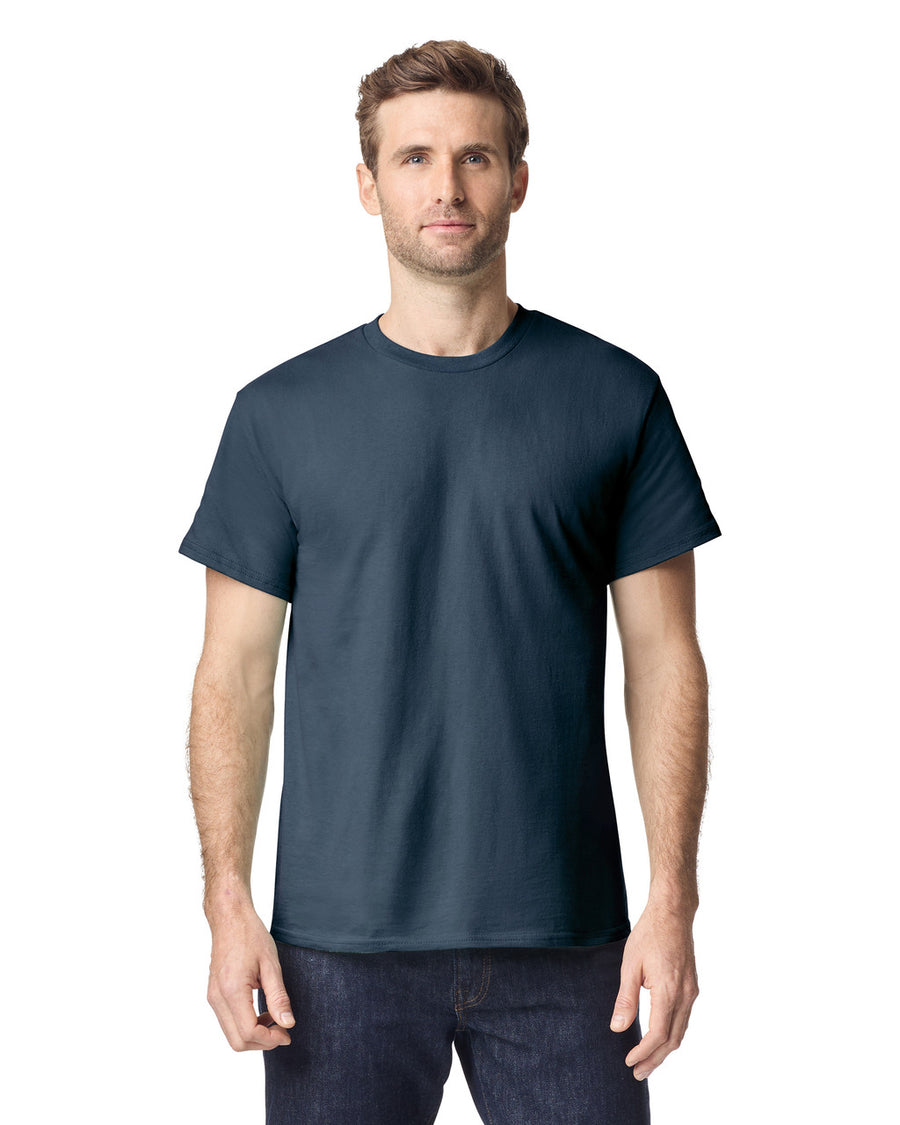 Gildan G500 Heavy Cotton T-Shirt - Blue Dusk - model front