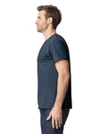 Gildan G500 Heavy Cotton T-Shirt - Blue Dusk - model side