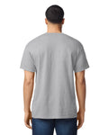 Gildan G500 Heavy Cotton T-Shirt - Sport Grey - model back