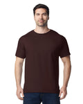 Gildan G500 Heavy Cotton T-Shirt - Dark Chocolate - model front