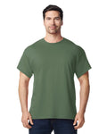 Gildan G500 Heavy Cotton T-Shirt - Military Green - model front