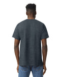 Gildan G500 Heavy Cotton T-Shirt - Dark Heather - model back