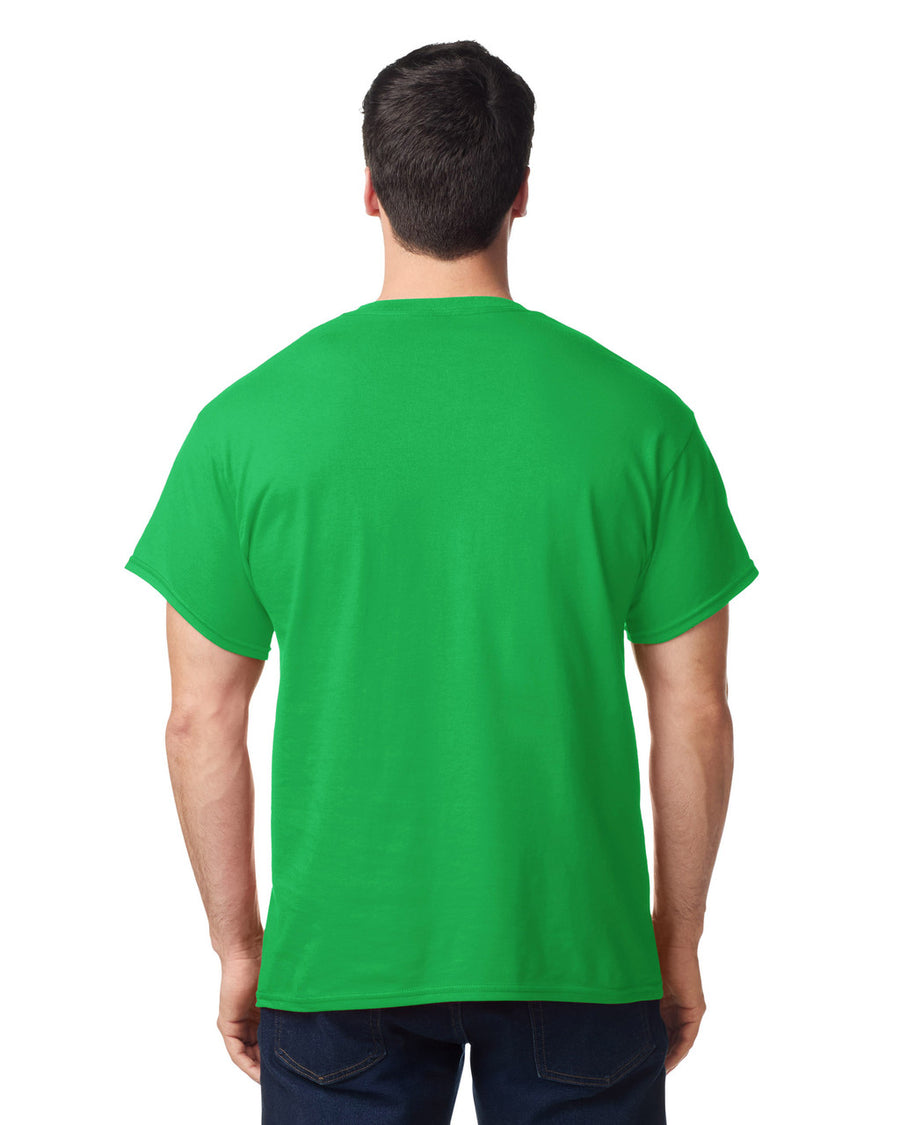 Gildan G500 Heavy Cotton T-Shirt - Irish Green - model back