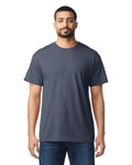 Gildan G500 Heavy Cotton T-Shirt - Heather Navy - model front
