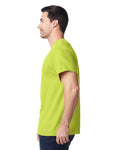 Gildan G500 Heavy Cotton T-Shirt - Safety Green - model side