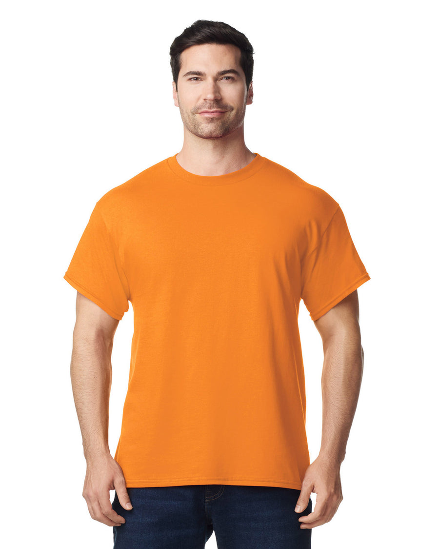 Gildan G500 Heavy Cotton T-Shirt - Tennessee Orange - model front