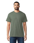 Gildan G500 Heavy Cotton T-Shirt - Heather Military Green - model front