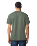 Gildan G500 Heavy Cotton T-Shirt - Heather Military Green - model back