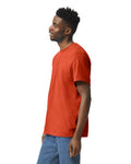 Gildan G500 Heavy Cotton T-Shirt - Antique Orange - model side