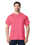 Gildan G500 Heavy Cotton T-Shirt - Coral Silk - model front
