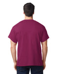 Gildan G500 Heavy Cotton T-Shirt - Berry - model back