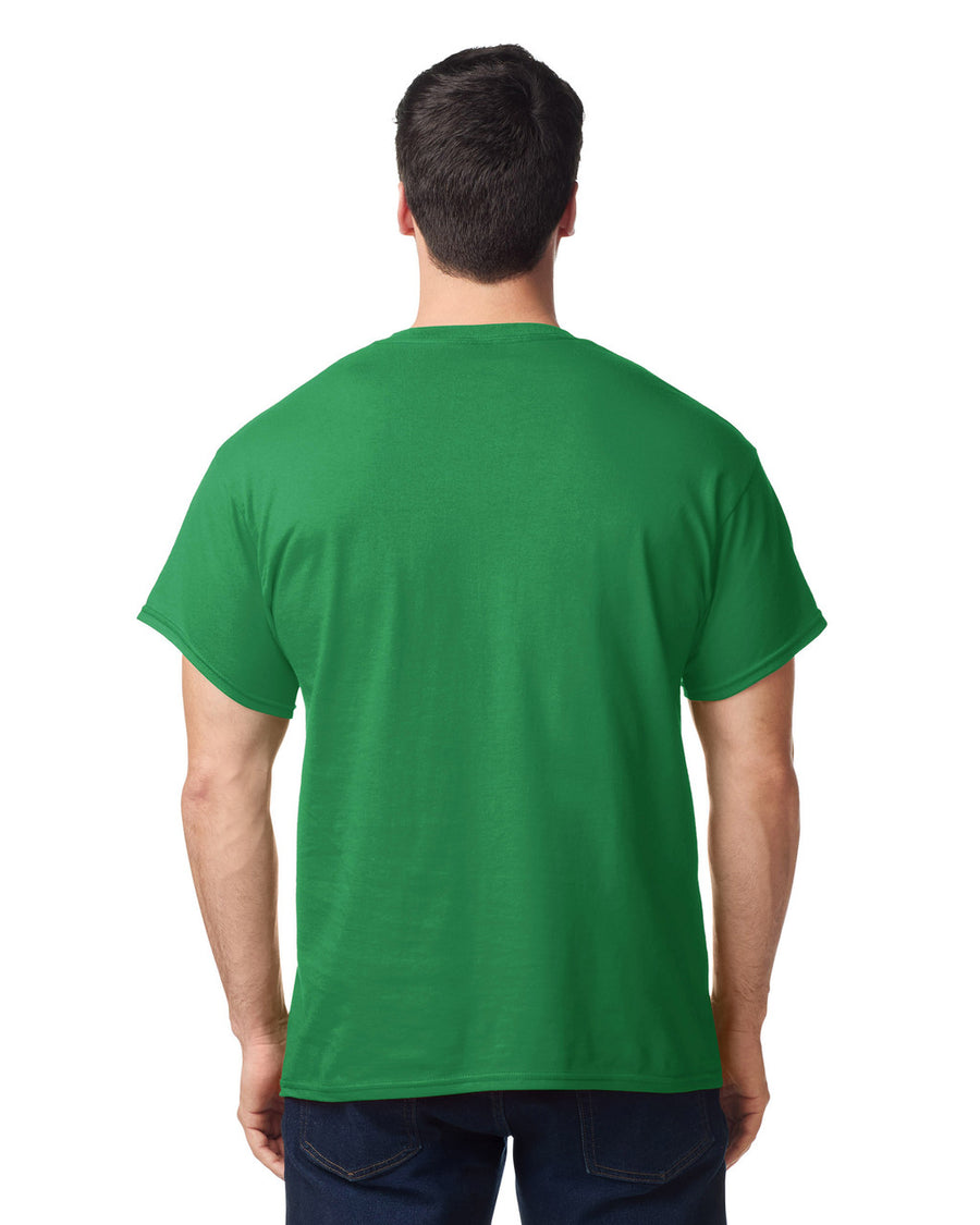 Gildan G500 Heavy Cotton T-Shirt - Turf Green - model back
