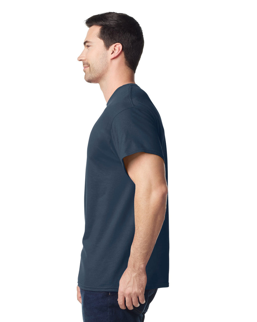 Gildan G500 Heavy Cotton T-Shirt - Tweed - model side