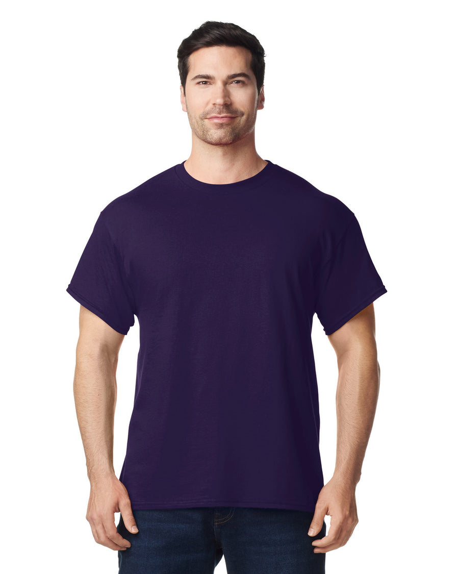 Gildan G500 Heavy Cotton T-Shirt - Blackberry - model front