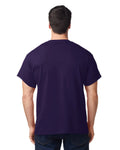 Gildan G500 Heavy Cotton T-Shirt - Blackberry - model back