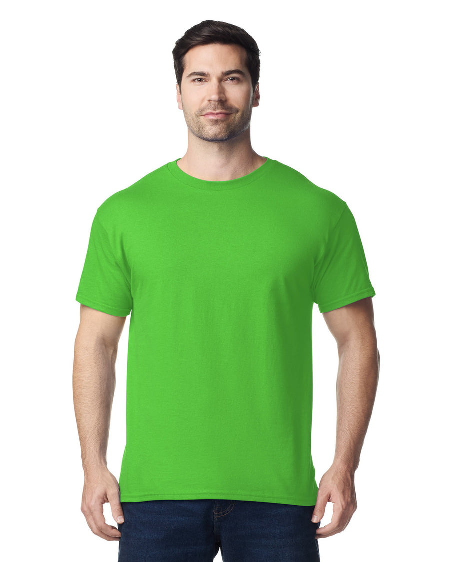 Gildan G500 Heavy Cotton T-Shirt - Electric Green - model front
