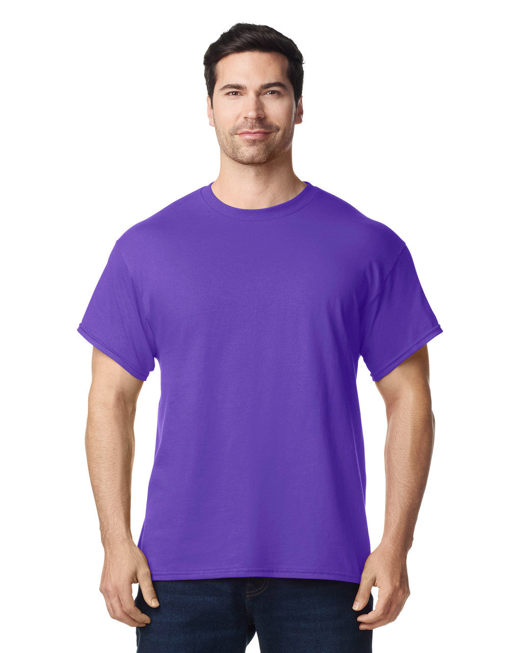 Gildan G500 Heavy Cotton T-Shirt - Lilac - model front