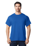 Gildan G500 Heavy Cotton T-Shirt - Neon Blue - model front
