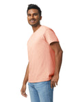 Gildan G500 Heavy Cotton T-Shirt - Dusty Rose - model side