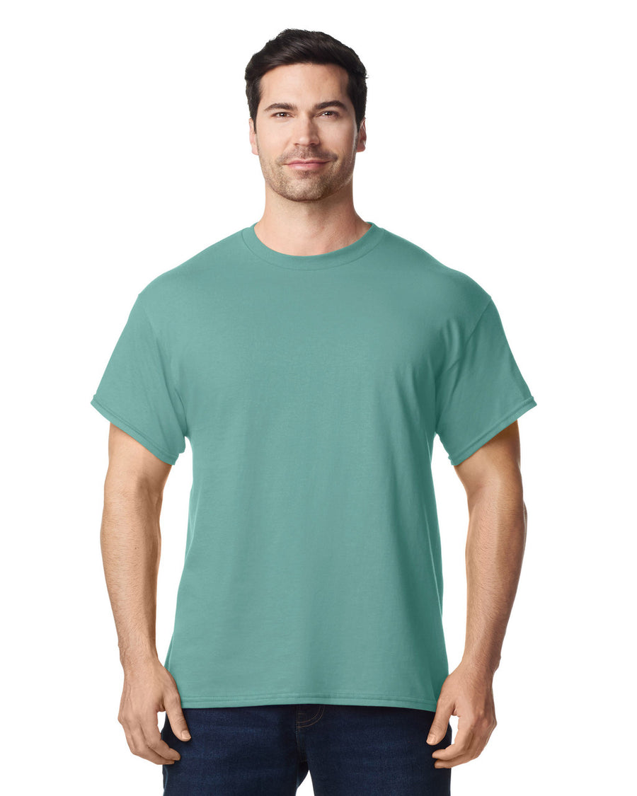 Gildan G500 Heavy Cotton T-Shirt - Aquatic - model front