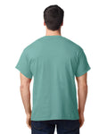 Gildan G500 Heavy Cotton T-Shirt - Aquatic - model back