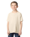 Gildan 5000B Youth Heavy Cotton T-Shirt - Natural - model front