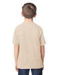 Gildan 5000B Youth Heavy Cotton T-Shirt - Sand - model back